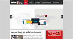 Desktop Screenshot of indonesiaantri.com